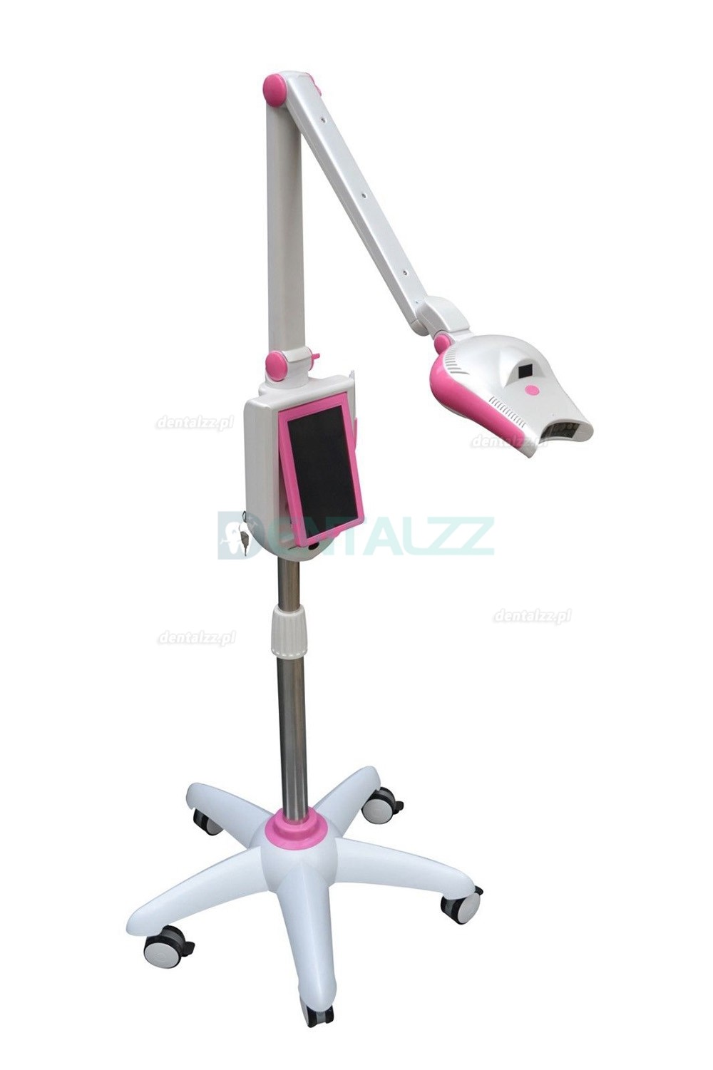 Profesjonalna 7-calowa lampa dentystyczna LED do wybielania zębów z kamerą