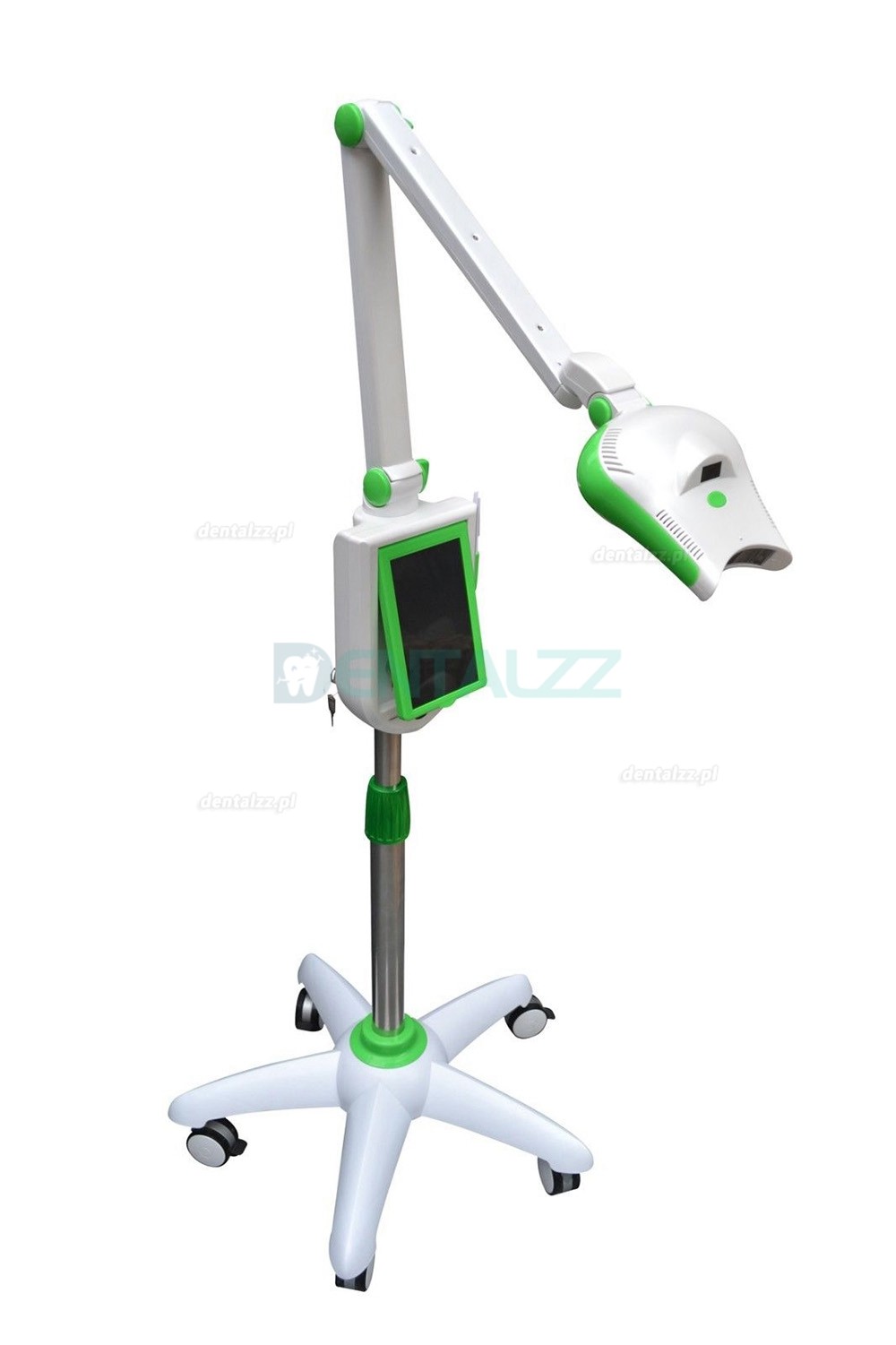 Profesjonalna 7-calowa lampa dentystyczna LED do wybielania zębów z kamerą
