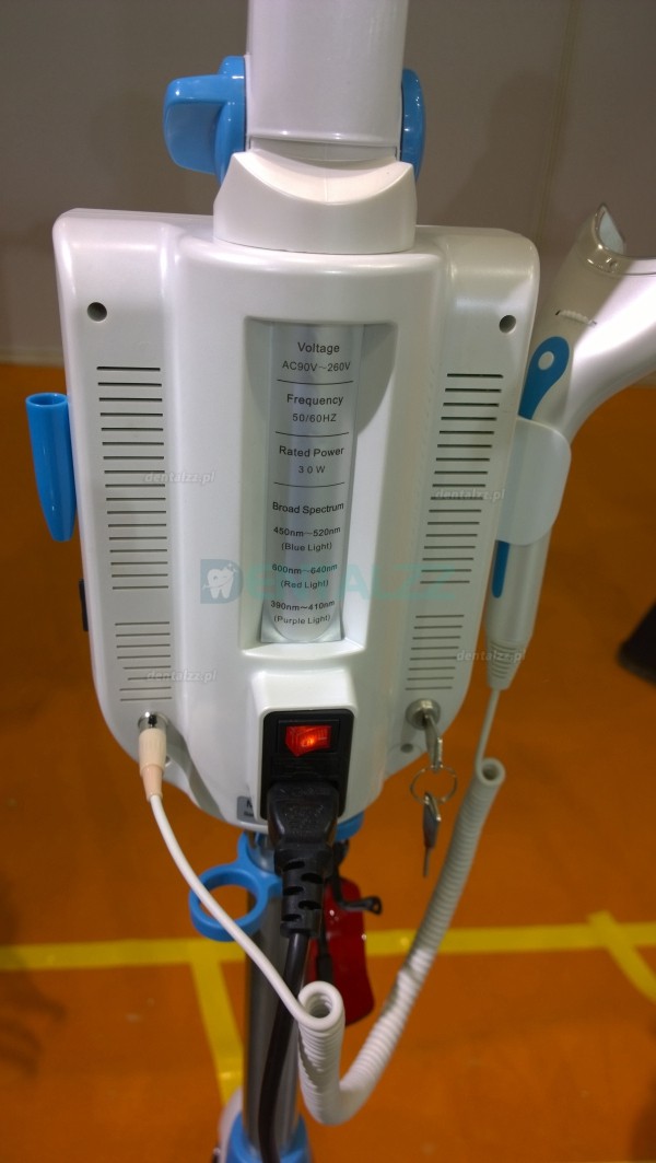 Profesjonalna 7-calowa lampa dentystyczna LED do wybielania zębów z kamerą