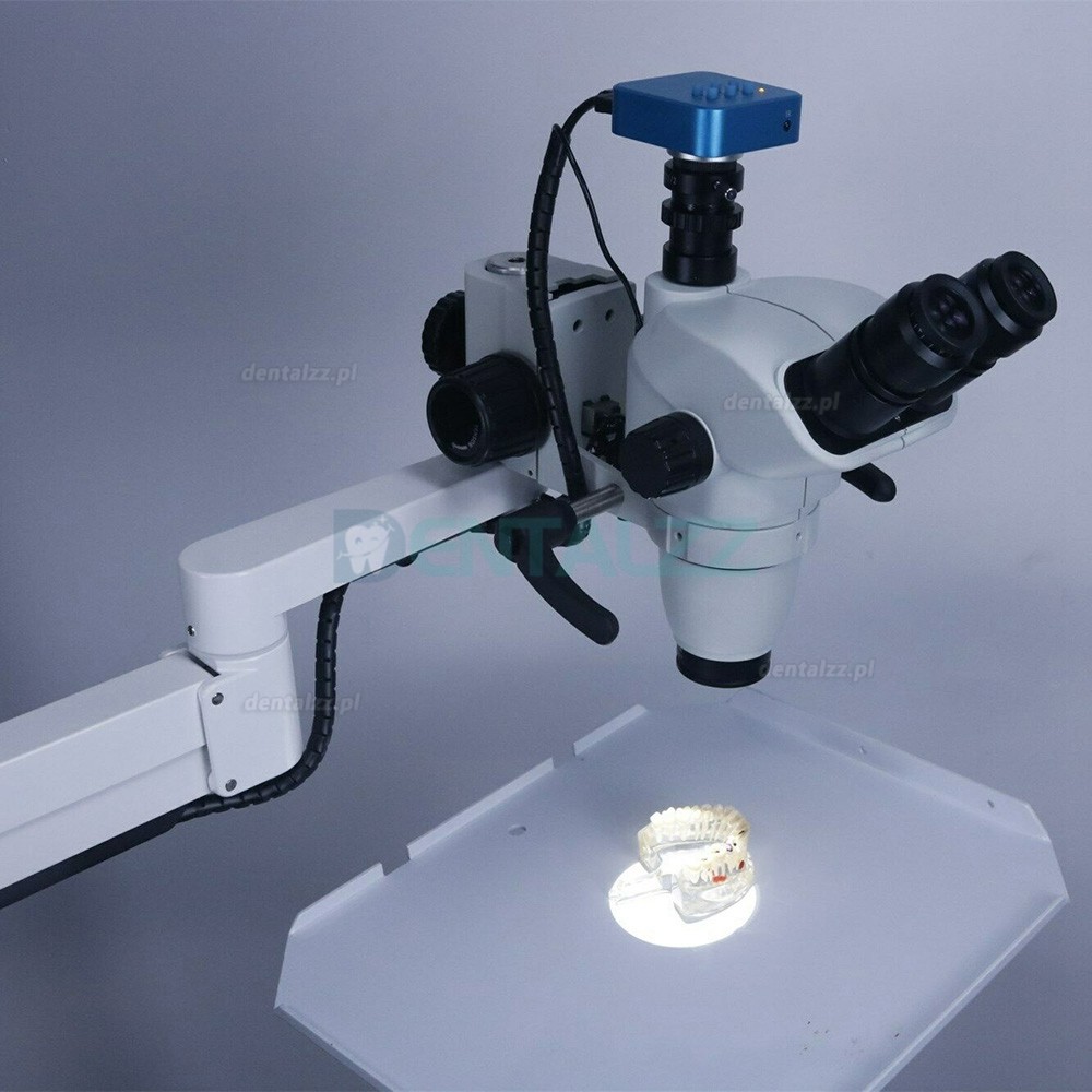 Stomatologiczny mikroskop operacyjny z kamerą do terapii kanałowej na unit fotela dentystycznego