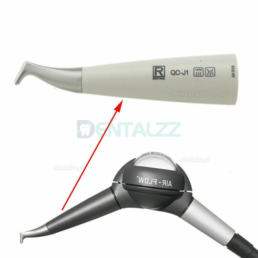 Dental Air Prophy Dysza kompatybilna z EMS Handy 2+ Polisher Rękojeść Głowica 120°