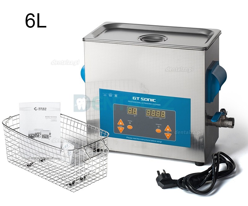 GT SONIC QTD 2-27L Cyfrowa myjka ultradźwiękowa na stole z podgrzewaczem do zastosowań stomatologicznych laboratoryjnych