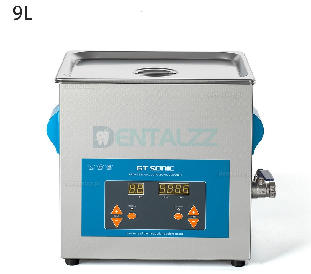 GT SONIC QTD 2-27L Cyfrowa myjka ultradźwiękowa na stole z podgrzewaczem do zastosowań stomatologicznych laboratoryjnych