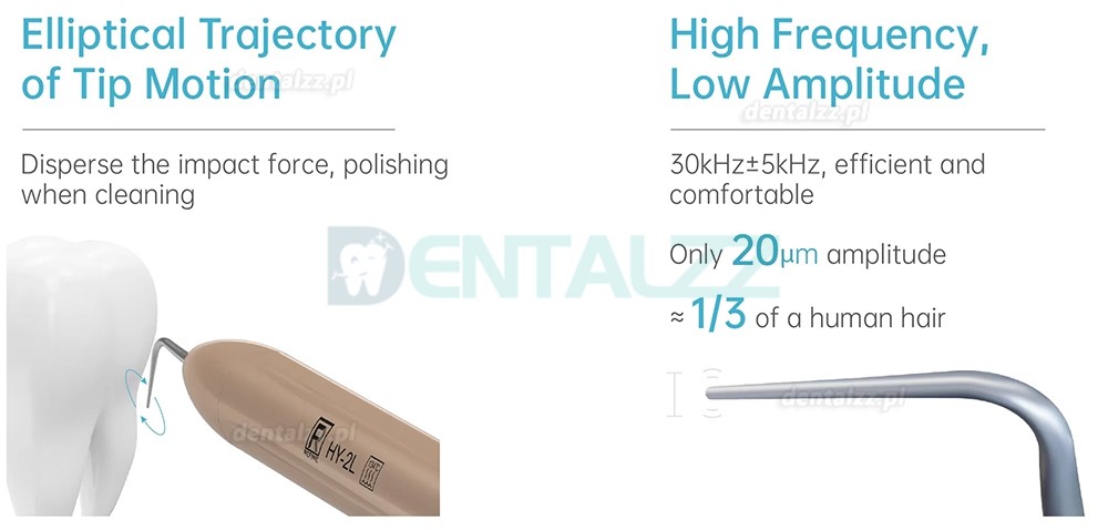 Refine APT 2 in 1 Dental ultradźwiękowy skaler piezoelektryczny z polerką powietrzną