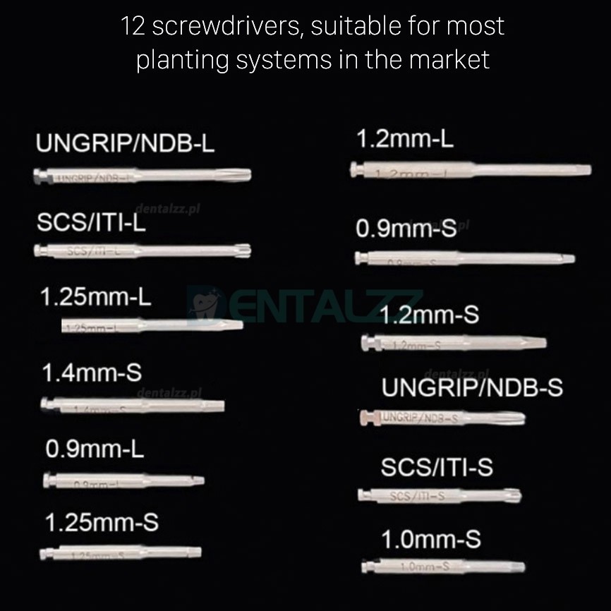 Klucz dynamometryczny do implantów dentystycznych uniwersalny SD-TORQUE