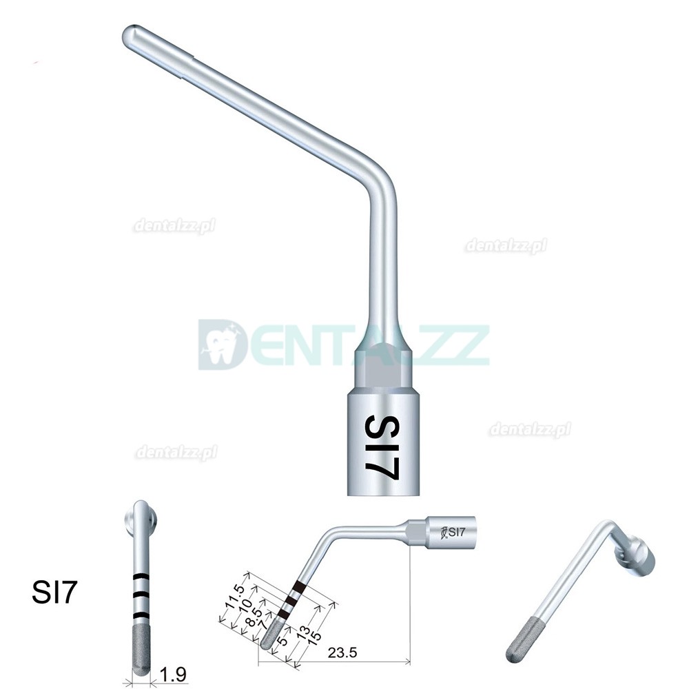 Woodpecker Zestaw Końcówek Implantologicznych 6 Szt. SL1 SI2 SI5 SI7 S18 S19 Woodpecker Zestaw Końcówek Implantologicznych 6 Szt. SL1 SI2 SI5 SI7 S18 S19