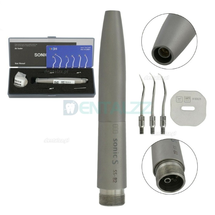 3H® Sonic SS-M4/B2 Skaler powietrzny stomatologiczne 2 otwory/4 otwory