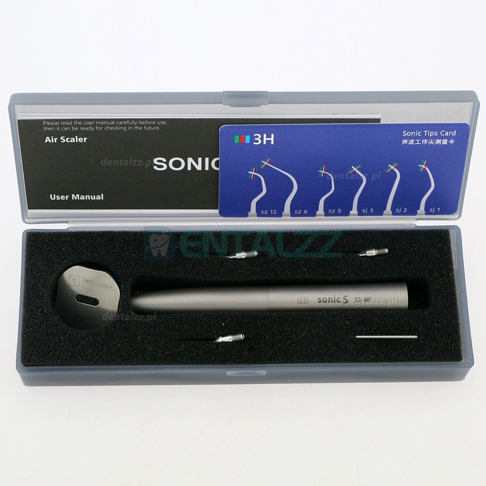 3H® Sonic SS-M4/B2 Skaler powietrzny stomatologiczne 2 otwory/4 otwory