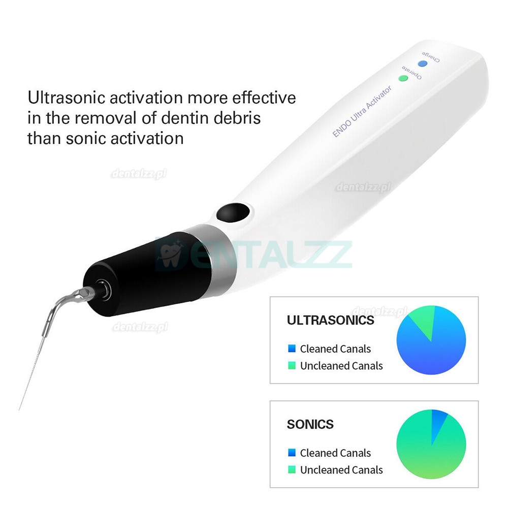 Dental Sonic Endo Irrigator Ultrasonic Endo Ultra Activator Handpiece+6pcs Titanium Tips