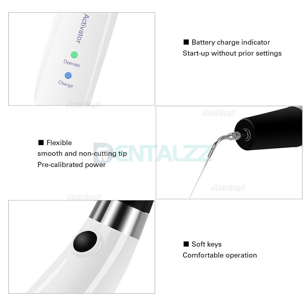 Dental Sonic Endo Irrigator Ultrasonic Endo Ultra Activator Handpiece+6pcs Titanium Tips