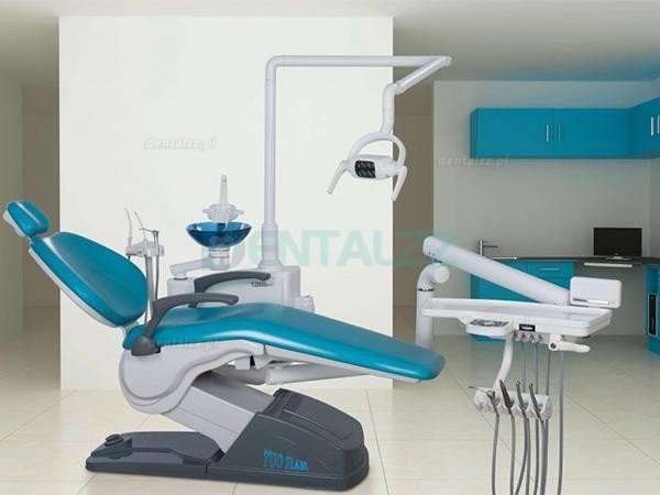 Tuojian TJ2688 A1-1 Fotel dentystyczny sterowany komputerowo ze skóry PU