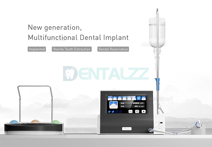 Victory System silnika implantu dentystycznego z kątnicą światłowodową 20:1