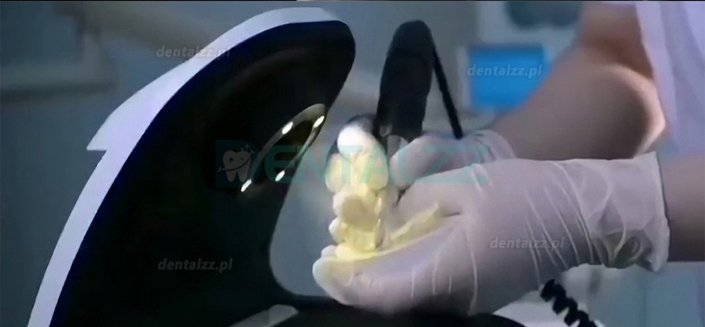 60W Pulpit odkurzacz dentystyczny z odpylaczem akumulatorowym z oświetleniem LED