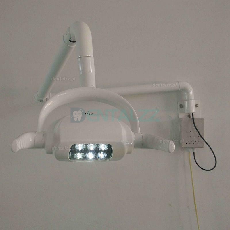 Lampa ścienna stomatologiczna Lampa zabiegowa medyczny 6 sztuk światła LED bezcieniowy