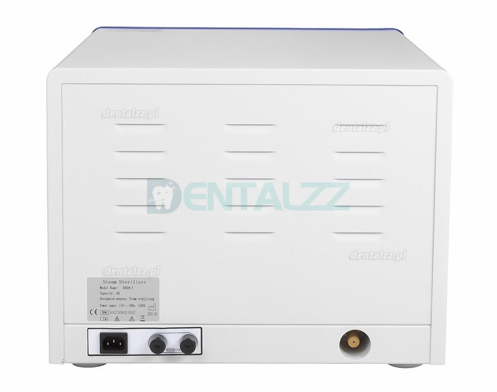 Sun 18L / 23L Autoklaw dentystyczny sterylizator parowy klasy N wysoka temperatura i wysokie ciśnienie